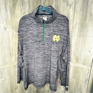 Notre Dame Quarter Zip Pullover